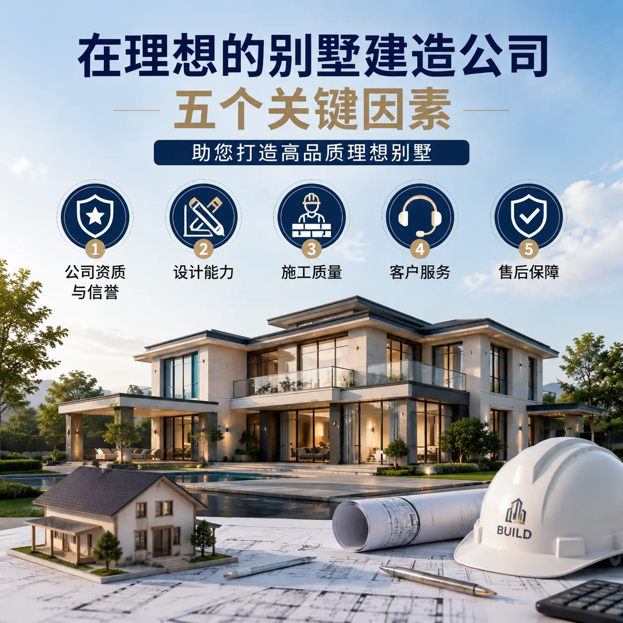 在 三穗 找到理想别墅建造公司的五个关键因素