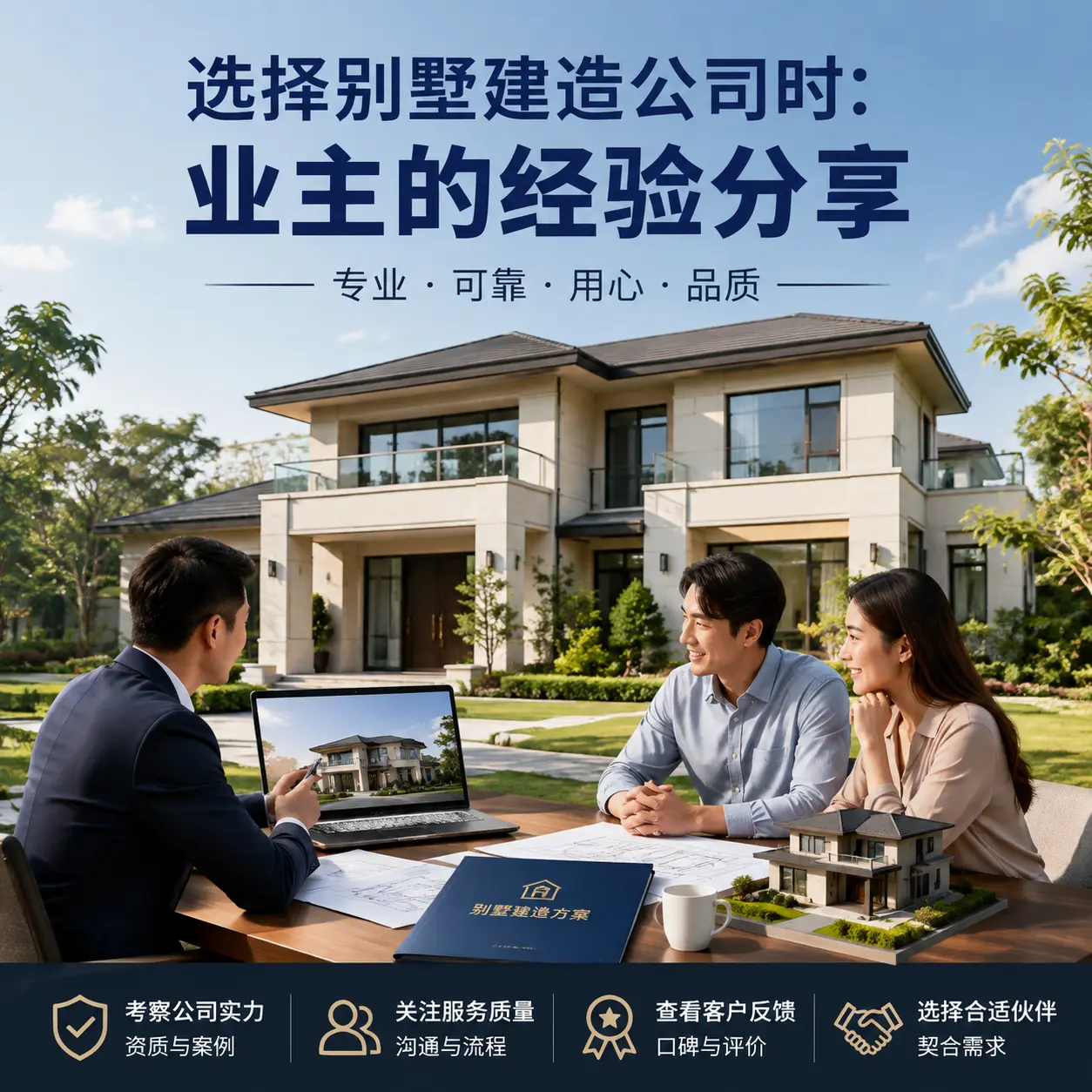 选择别墅建造公司时: 三穗 业主的经验分享