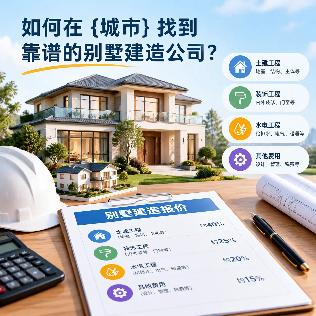 如何在 三穗 找到靠谱的别墅建造公司?