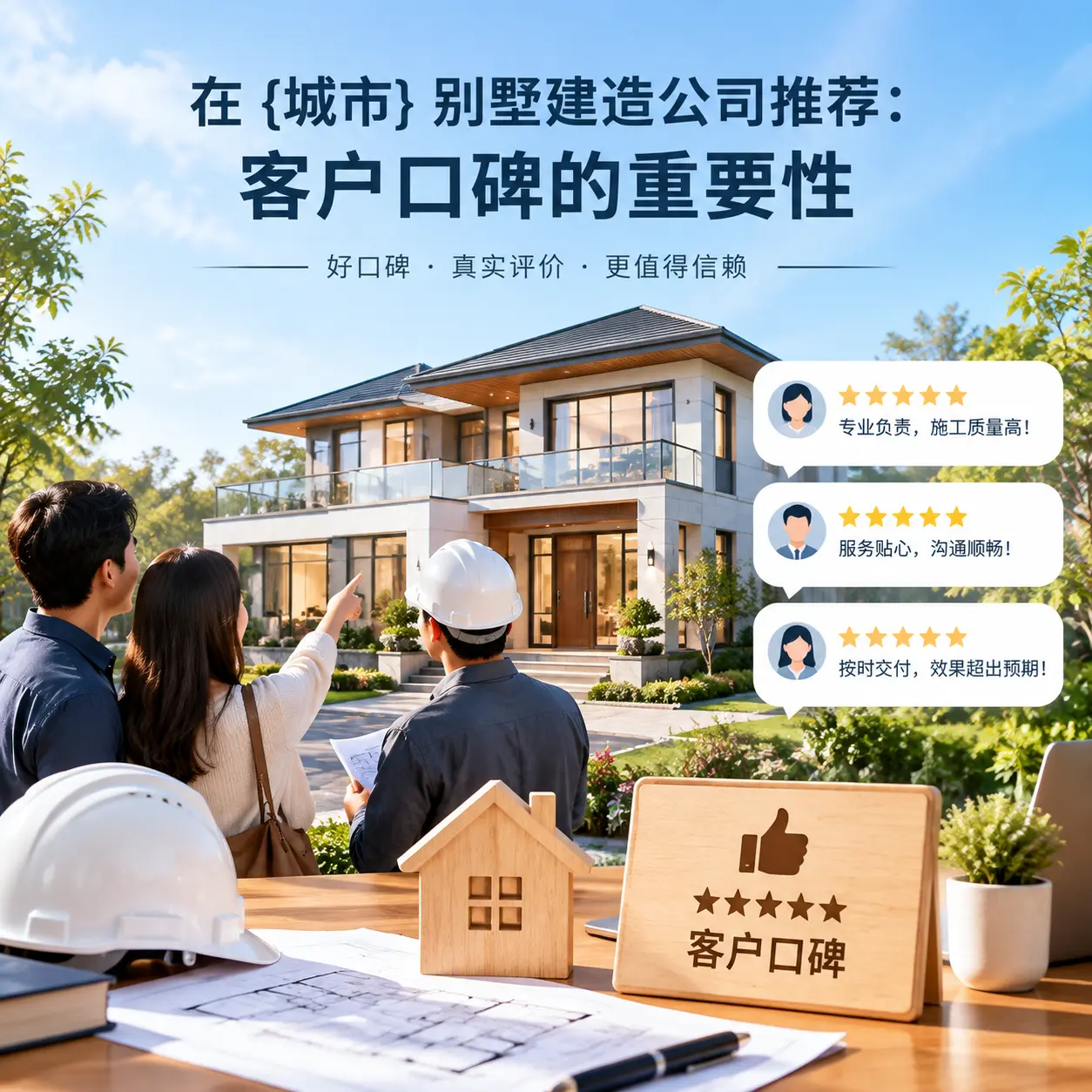 在 三穗 别墅建造公司推荐:客户口碑的重要性