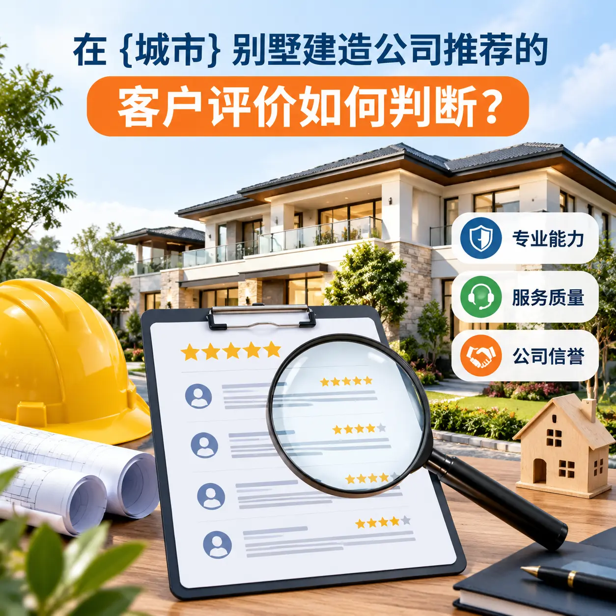 在 三穗 别墅建造公司推荐的客户评价如何判断?