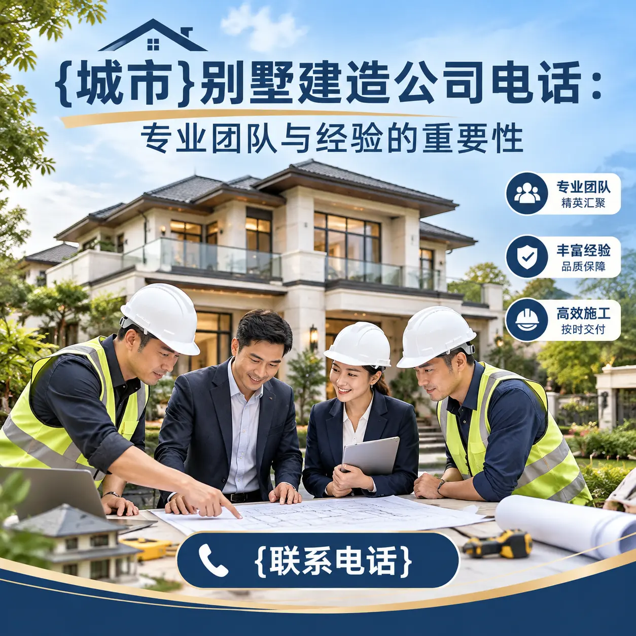 三穗别墅建造公司电话:专业团队与经验的重要性