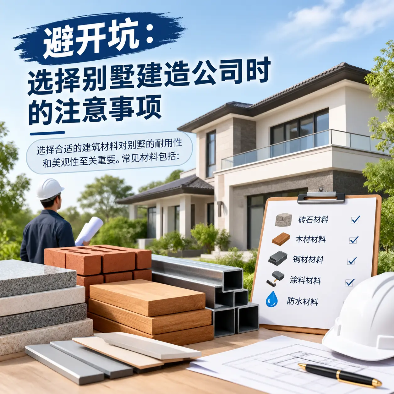 避开坑：选择 三穗 别墅建造公司时的注意事项
