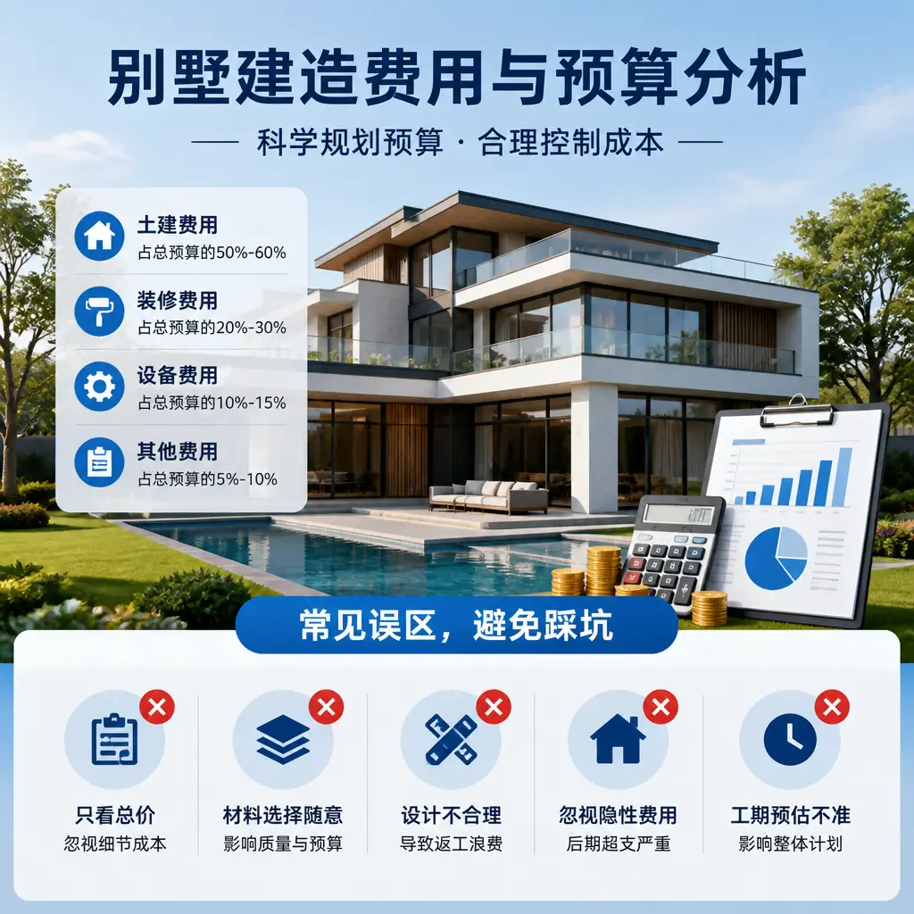 别墅建造公司推荐: 三穗 建造别墅的费用与预算分析
