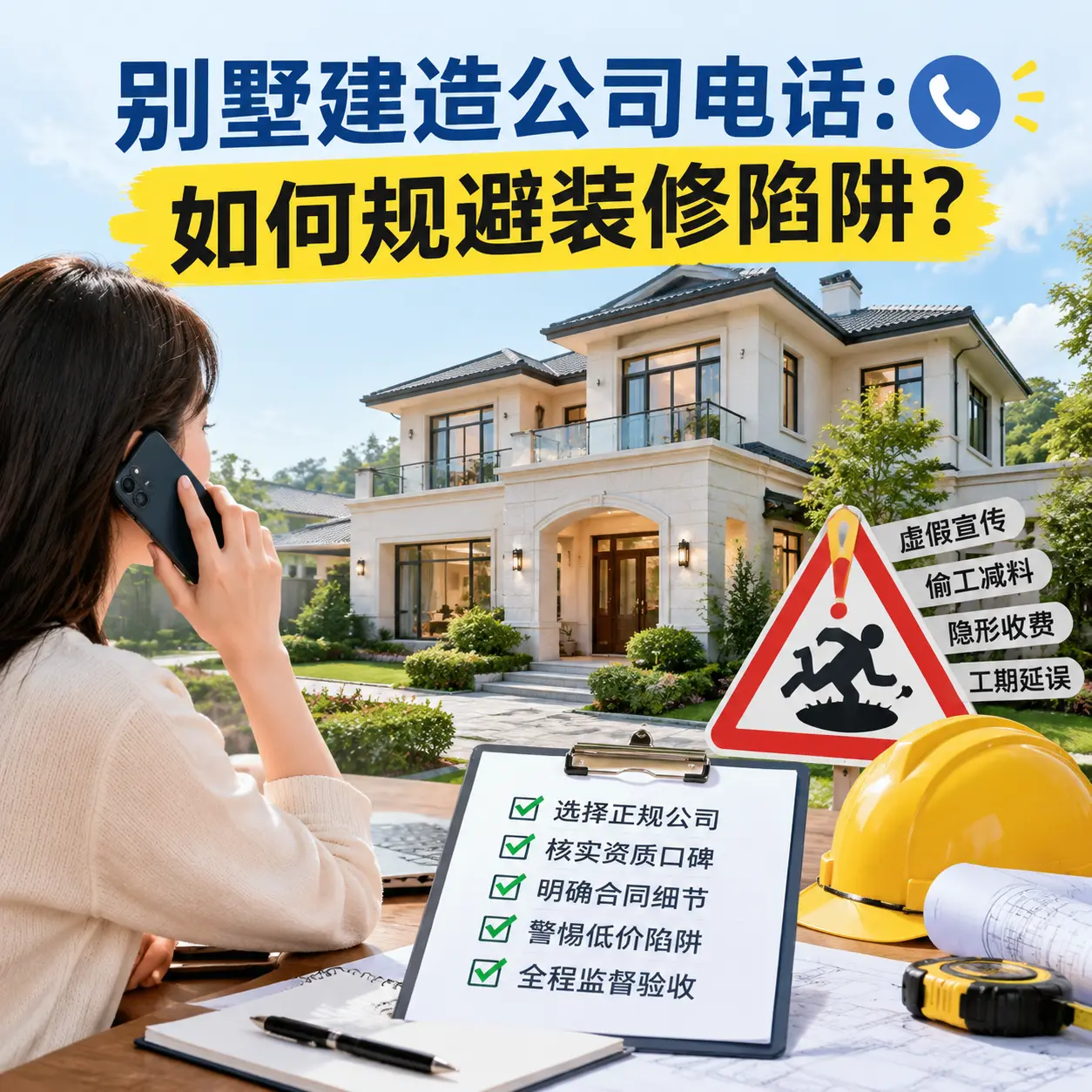 别墅建造公司电话:如何规避装修陷阱?