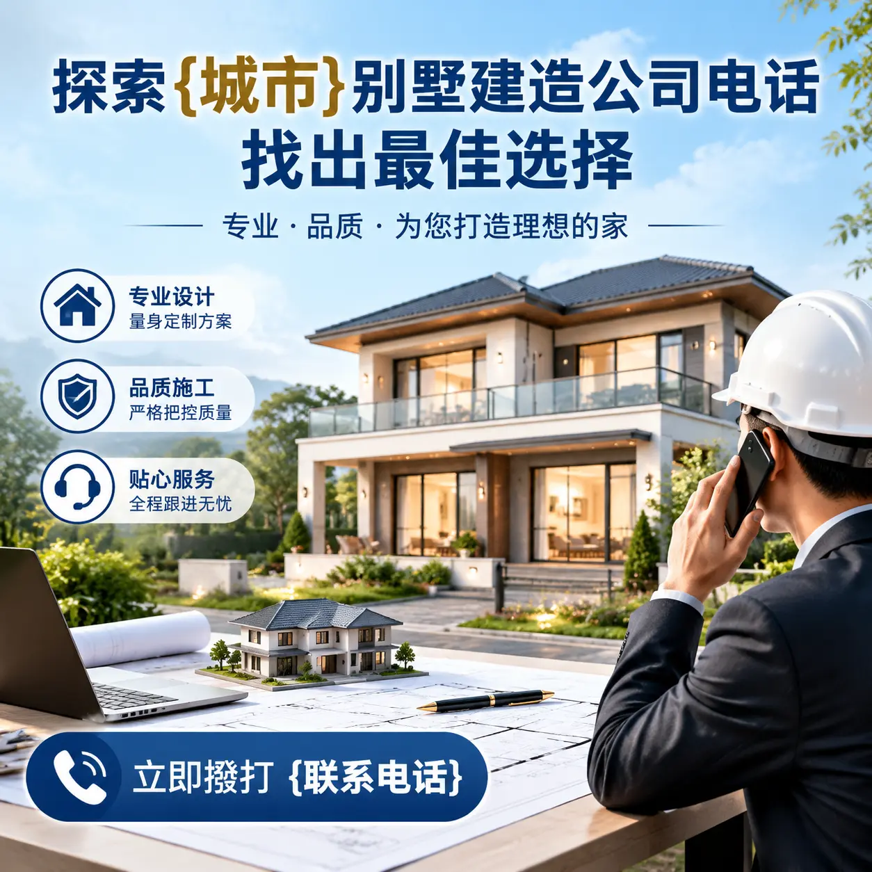 探索三穗别墅建造公司电话,找出最佳选择