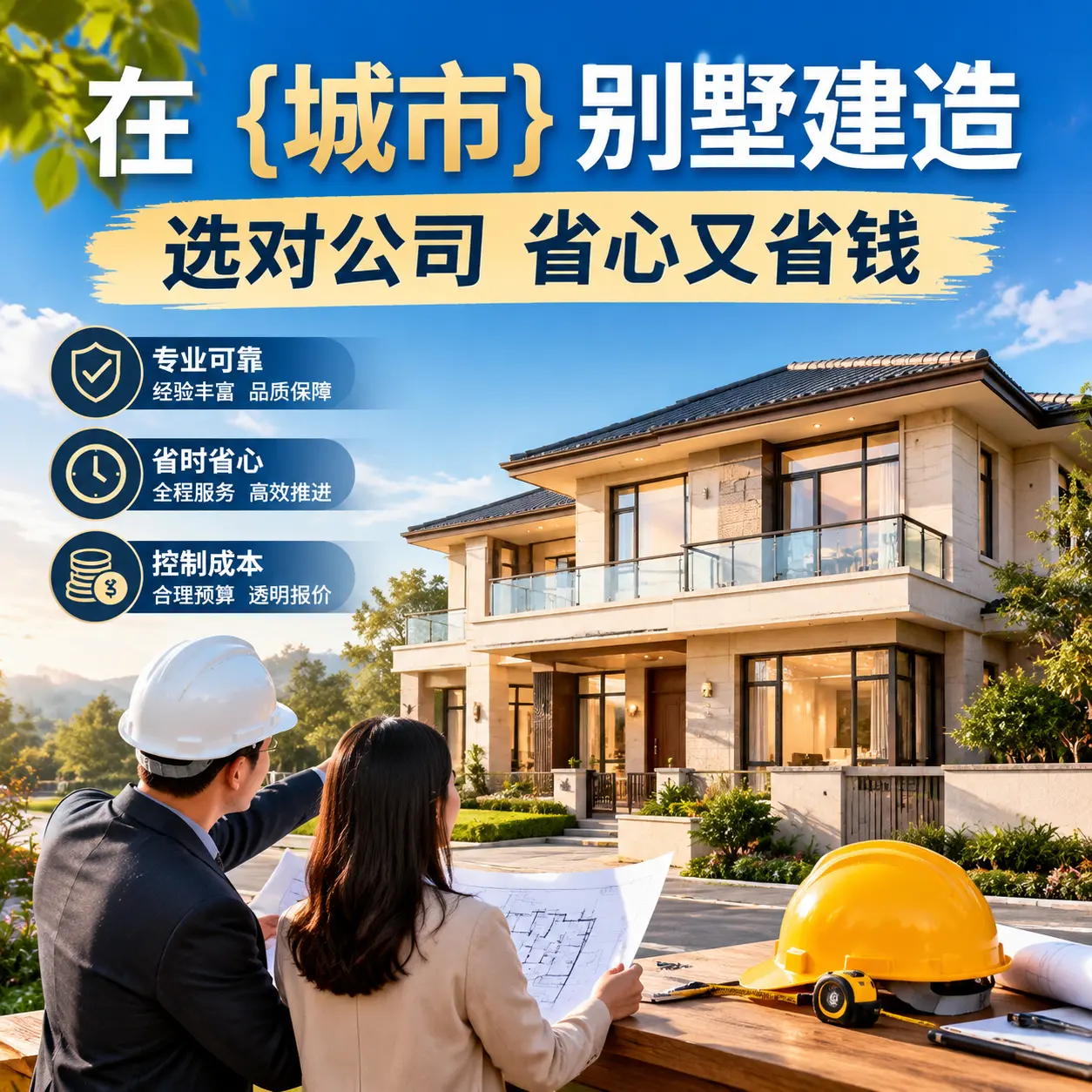 在 三穗 别墅建造，选对公司省心又省钱