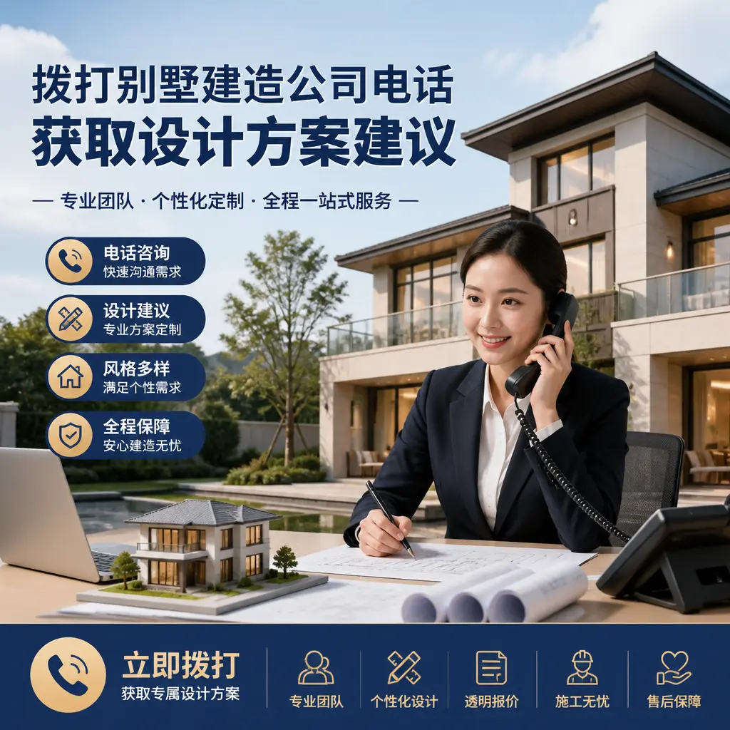 拨打三穗别墅建造公司电话，获取设计方案建议