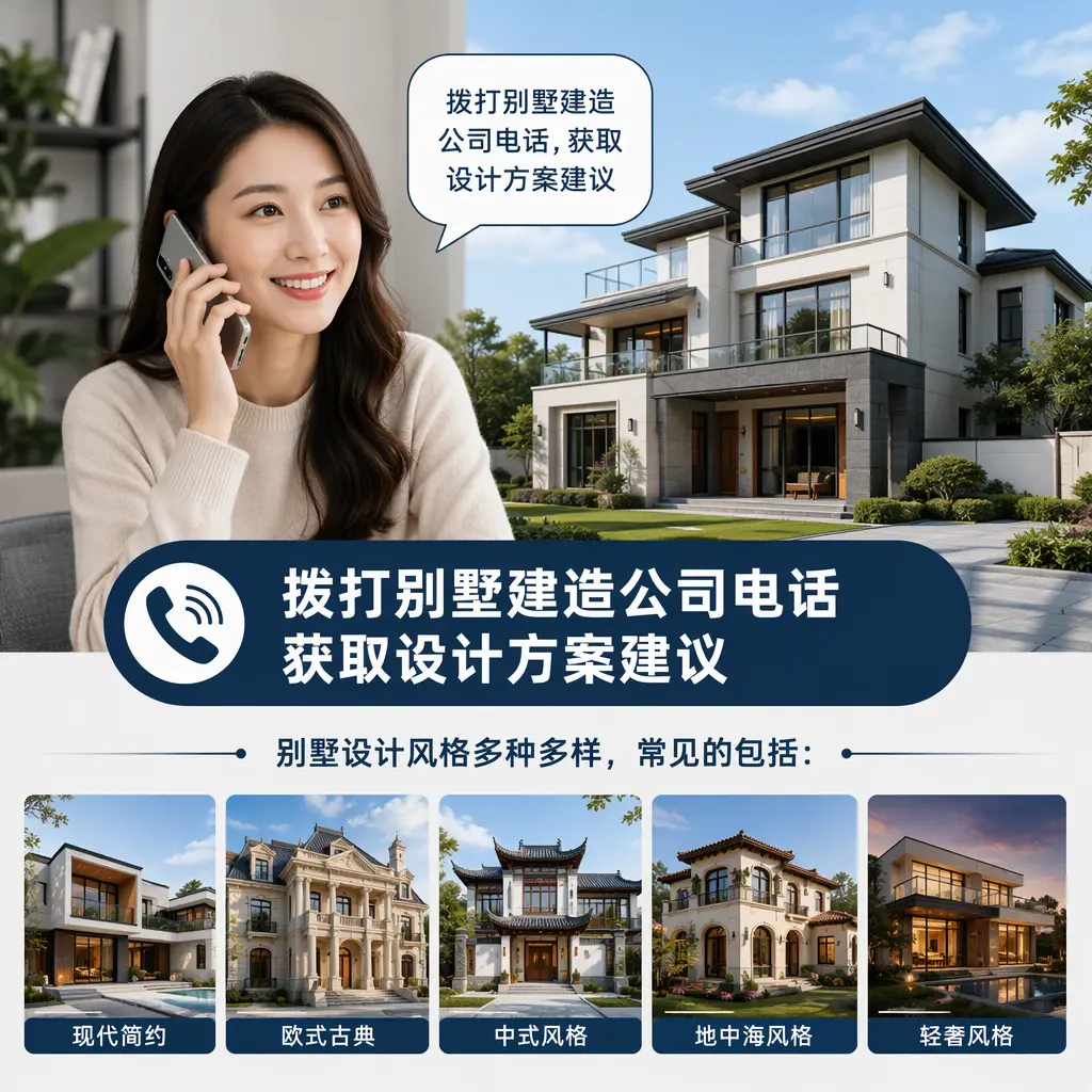拨打三穗别墅建造公司电话，获取设计方案建议