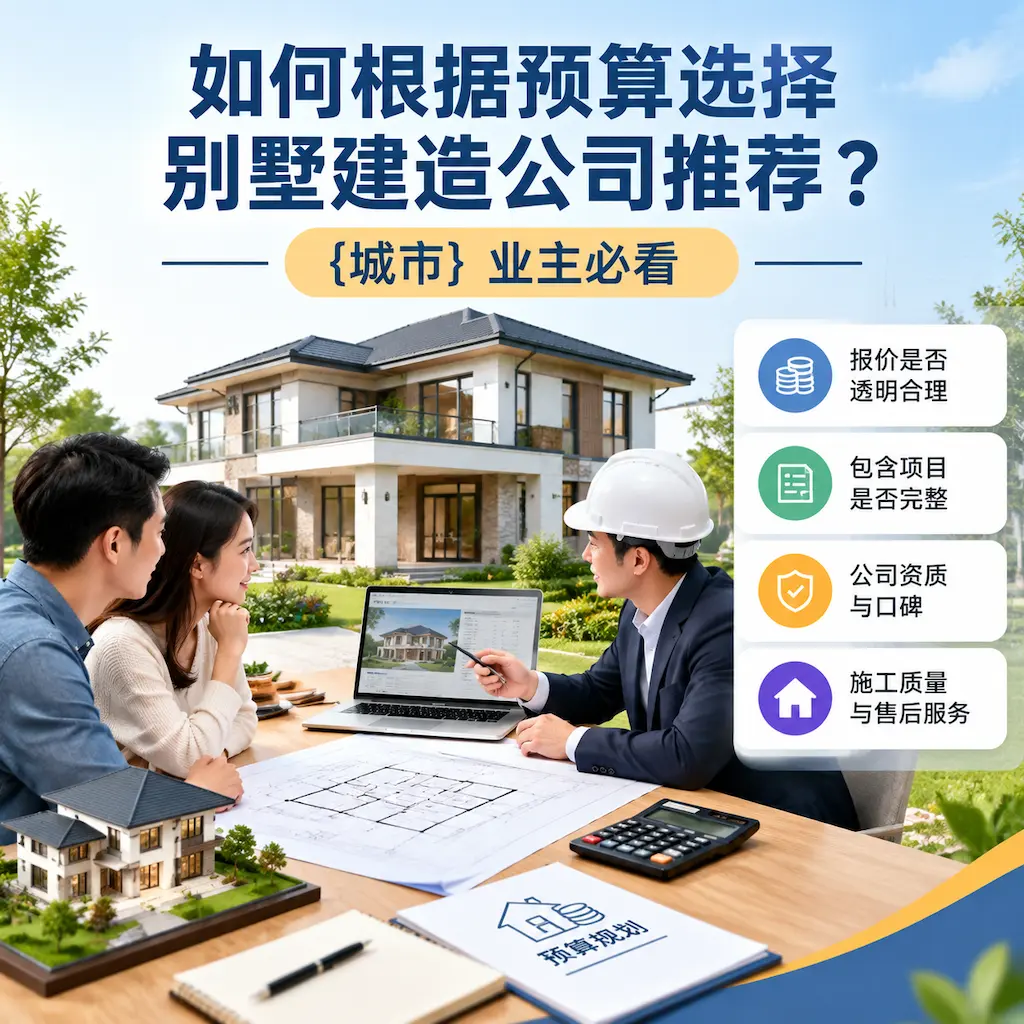 如何根据预算选择别墅建造公司推荐? 三穗 业主必看