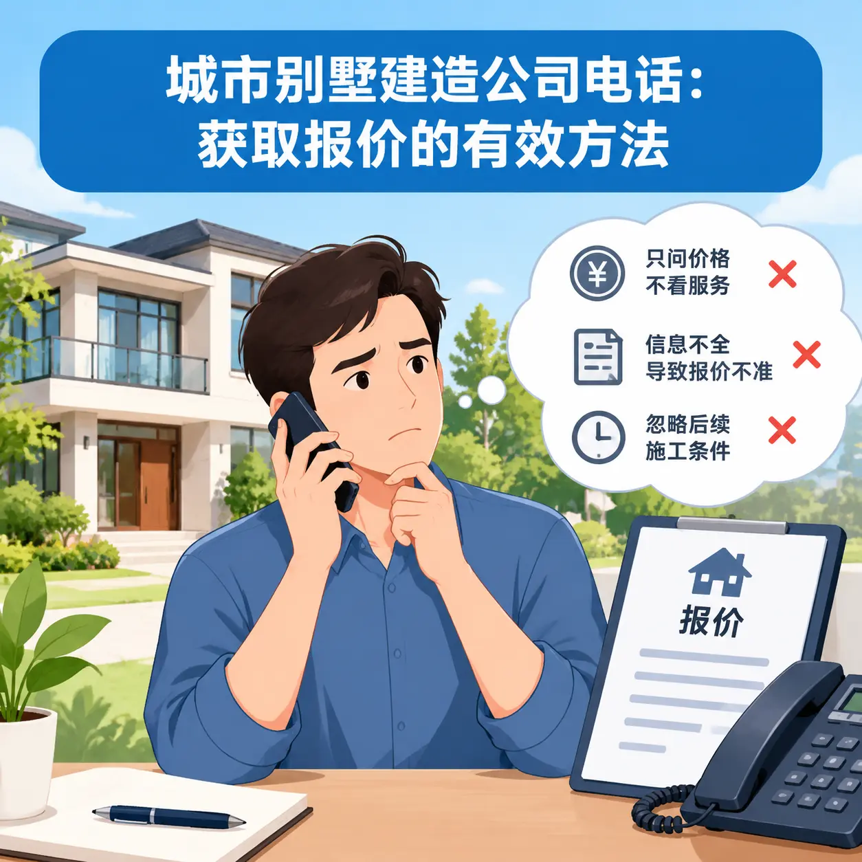 三穗别墅建造公司电话:获取报价的有效方法